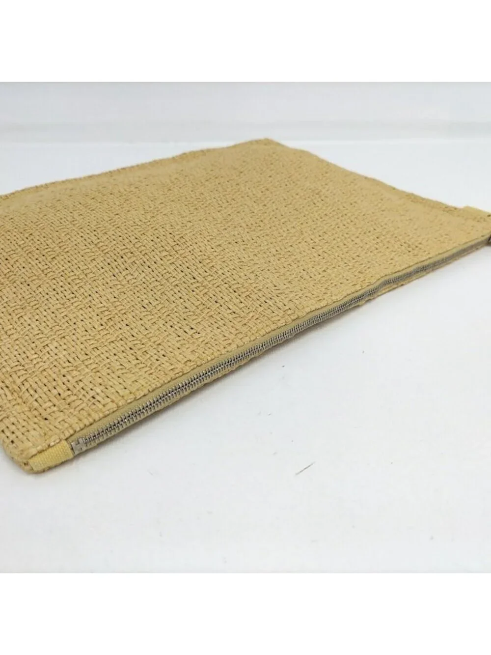 Hermes Bora Pouch GM Straw